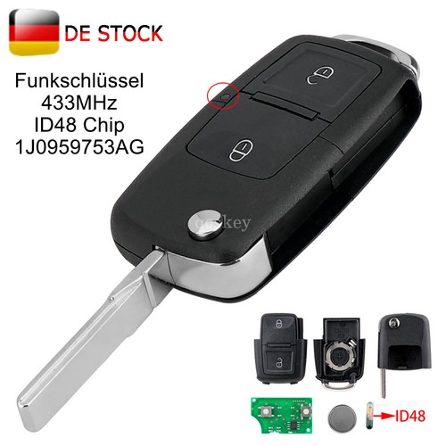 Funk schlüssel id48 433mhz - id48,