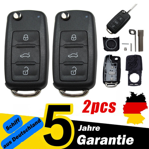 Klappschlüssel tasten - 2x,
